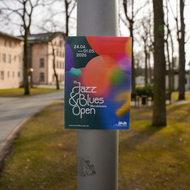 Jazz & Blues Open 2026 – Flyer ist unterwegs